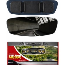 Otokap Universal İç Dikiz Aynası Geçmeli Lastikli 300x90mm Geniş Açılı Oto Dikiz Aynası Universal