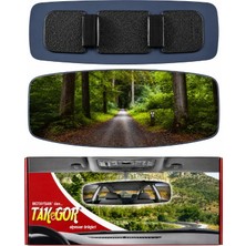 Otokap Universal İç Dikiz Aynası Geçmeli Lastikli 320x115mm Geniş Açılı Oto Dikiz Aynası Universal