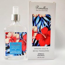 Kolonya Jamaıka Gülü & Beyaz Frangipani (150 Ml, 80 Derece, Spreyli Kolonya)