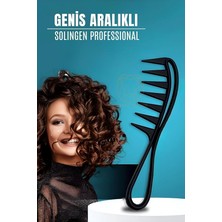 Geniş Dişli Stil Tarağı Karbon Solingen, 721103