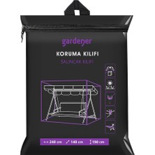 GRDC308 Salıncak Koruma Örtüsü Büyük Pe (240 cm x 140 cm x 190 Cm)
