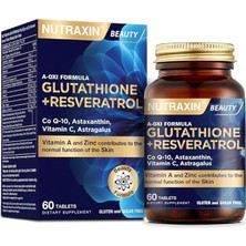 Plus A-Oxi Formula Glutathione + Astaxanthin 60 Tablet Takviye Edici Gıda