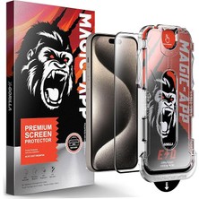 X-Gorilla iPhone 11 / Xr Ekran Koruyucu Cam | 9h Kırılmaz Tam Kaplama, Tozsuz Uygulama ve Kırılm