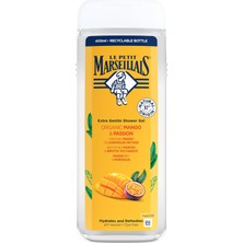 Petıt Marseıllaıs, Lpm Organik Mango ve Çarkıfelek Meyvesi 400ML Duş Jeli, Beyaz ve Sarı