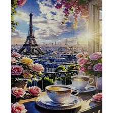Yapışan Boncuk Mozaik Tablo 40 * 50 cm XQC86486