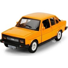 Metal Sürtmeli Araba Murat 131 Model -SESSIZ-004-BRL17-X Sarı