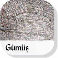 Hibrit Akrilik Boya, 200ML, Tüm Yüzeyler Için, Saten Görünümlü, Su Bazlı (Metalik Gümüş)