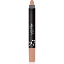 Rose Matte Lipstick Crayon No: 15 - Besleyici Nemlendirici Mat Kalem Ruj