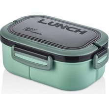 ml 2 Katlı 6 Bölmeli Beslenme Kutusu – Bpa’sız Pp Plastik, Sızdırmaz Kapaklı Lunch Box, Ç