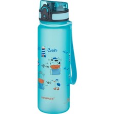 Figürlü 500 ml Tritan Çocuk Su Matarası
