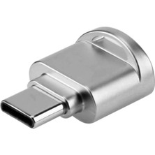 4477 USB Type-C 3.1 To Micro Sd Tf Hafıza Kart Okuyucu Otg Adaptörü