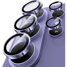 Aksesuar Samsung Galaxy S26 Ultra ile Uyumlu Safir Kamera Lens Koruyucu, Parmak Izi Bırakmayan, Hd