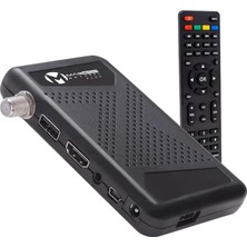 Natural Plus, Tkgs'li, Youtube, USB Mini Full Hd Uydu Alıcısı, HDMI Kablo Dahildir,