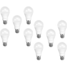 Panasonic LED 8.5W Beyaz E27 Duy Ampul 6500K - 10'lu Paket