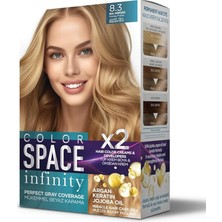 Space Infınıty Set Saç Boyası 8.3 Bal Köpüğü