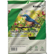 Yazıcılar Için Yapışkanlı Adhesive Sticker Premium Parlak A4 Fotoğraf Kağıdı 135 Gr. 50 Ad