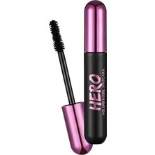 Hero Volume&curl Ince ve Seyrek Kirpikler Için Hacim ve Kıvrım Veren Kıl Fırçalı Maskara No.