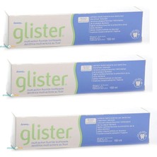 Glister Flörürlü Büyük Boy Diş Macunu 150 ml (3 Adet)