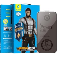 Samsung S24+ Uyumlu Hayalet Anti-Peep Privacy Glass Ekran Koruyucu
