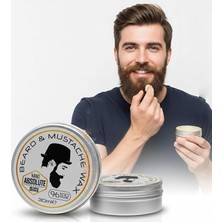 2 Li Nano Bıyık Sabitleyici Wax -%100 Doğal, Şekillendirici ve Besleyici Balm 714613