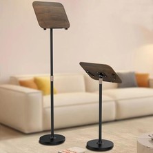 Çok Amaçlı Kitap Okuma Standı 55CM Yükseklik – Laptop Tutucu, Nota Sehpası, Projeksiyon ve S
