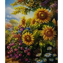 Yapışan Boncuk Mozaik Tablo 30 * 40 cm XQH90540