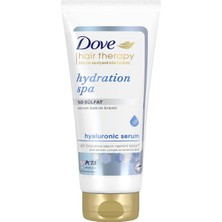 Dove 170 ml Sülfatsız Serum Saç Bakım Kremi Hydration Spa Nemlendirici Etkisiyle Saç Bakımında Güçlü