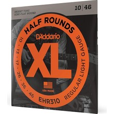 EHR310 Elektro Gitar Tel Seti, Xl, Half Rounds, Regular L