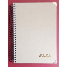 x 24 Kasa Defteri 160 Yaprak (320 Sayfa) Spiralli