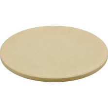Barbekü Pizza Taşı 30 cm 25424 - Ateş Tuğlası Isıyı Depolar, Aynı Zamanda Plakaya Isıyı E