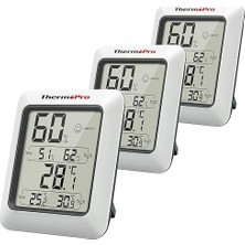 Tp-50 Dijital Termo-Higrometre, Iç Mekan Termometresi, Higrometre, Sıcaklık ve Nem Ölçer, Oda I