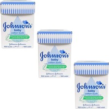 Baby Johnsons Baby Kulak Temizleme Çubuğu 100 Lü 3 Adet