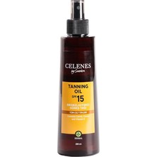 Herbal Bronzlaştırıcı Güneş Yağı, Spf 15+, 200ML