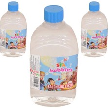 And Toys Köpük 3 Adet Baloncuk Likiti Yedek Baloncuk Solüsyon 500 ml