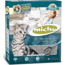 Aktif Karbonlu Marsilya Sabunlu Topaklanan Kedi Kumu 5 kg