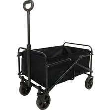KFW-392 Katlanır El Arabası 120 kg Kapasite 80 L Hacim 360° Teker
