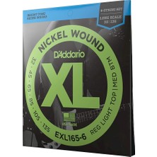 E, XL,165-6 Long Scale 6 Telli Bas Gitar Teli (32-135)
