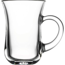 Çay Bardak 6 Lı Kulplu Çay Bardağı