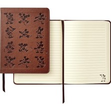 Çizgili Sayfalı Hardcover Günlüğü (Disney Mickey Mouse)