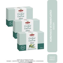 Doğal Defne Sabunu 100G – Üçlü Paket