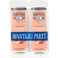 Petit Marseillais Duş Jeli Beyaz Şeftali ve Nektarin (2 x 400 Ml)