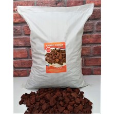 50 Litre 2 4 cm Kırmzı Tarım Pomzası Taşı Lav Cüruf Madeni Ponza
