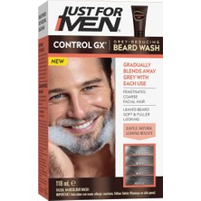 For Men Control Gx Grey Reducing Sakal, Zarif, Doğal Görünümlü Sonuç, Tüm Renk Tonları, 118