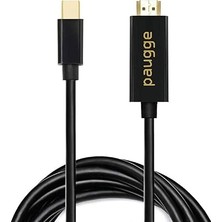 4K 60Hz Hdr Hdcp 2.2 Destekli Mini Displayport To HDMI Kablo (MDP14HD20A-PRO)