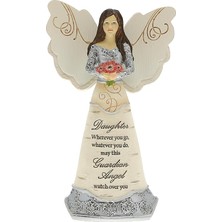 Gift Company 82359 Forever Friend Angel Dekoratif Çiçek Desenli Pena