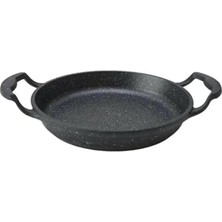Yuvarlak Döküm Sahan Gri 18 cm ZK-961