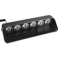 LED Çakar Lamba Vantuzlu Süper Ledli Ikaz Lambası Çakmaklık Çıkışlı 12V 2 Renkli Kırmız�