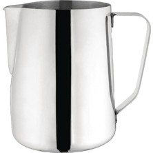 Paslanmaz Çelik Süt Potu - Kahve Potu - Pitcher Sütlük - Süt Köpürtücü - Köpürtme Kabı -