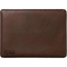 13 Inç Laptop Kılıfı, Vegan Deri, Su Itici Özellikli, Bilgisayar Notebook Laptop Çantası (A