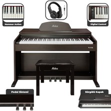PLX-190SR Gül Ağacı Dijital Piyano 88 Tuşlu Hammer Action ve Tuş Hassasiyeti